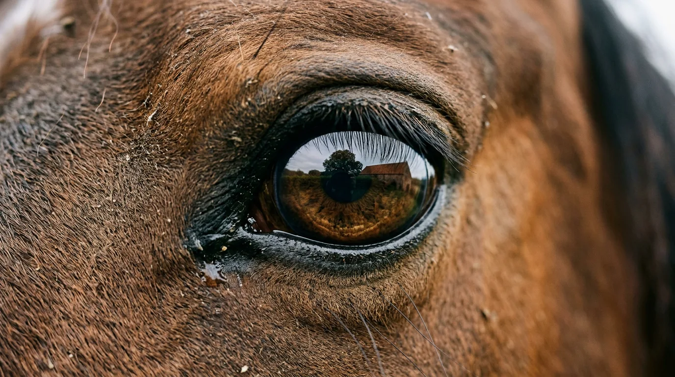 Un regard de cheval, Élevage Poneys Shetland de Côte Ferrée, Les Haies